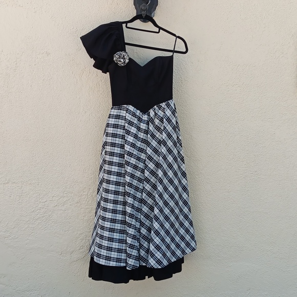 GUNNE SAX By Jessica McClintock 1980's Vtg Dress - Picture 1 of 5